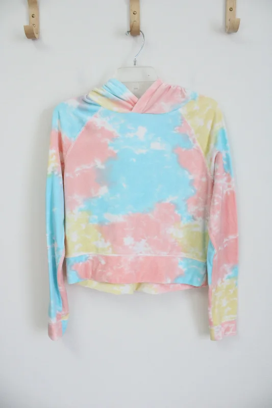 SO Cozy Sweatshirt Tie Dye Colored Soft Hoodie | S Hoodie with Back Slit Movement Comfort SO Cozy Sweatshirt Tie Dye Colored Soft Hoodie | S Hoodie with Back Slit Movement Comfort