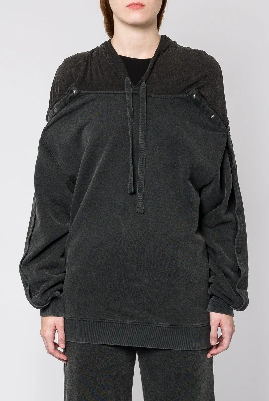 Y/Project Snap Insert Hoodie Hoodie with Color Block Contrast Stylish