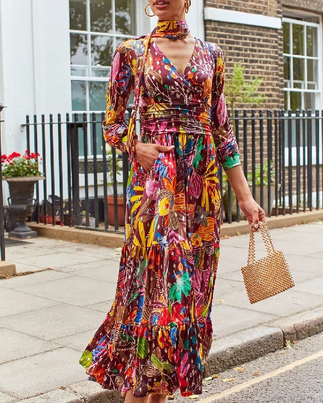 Multicolor Dazzle Party Dress Tunics Bestseller popular