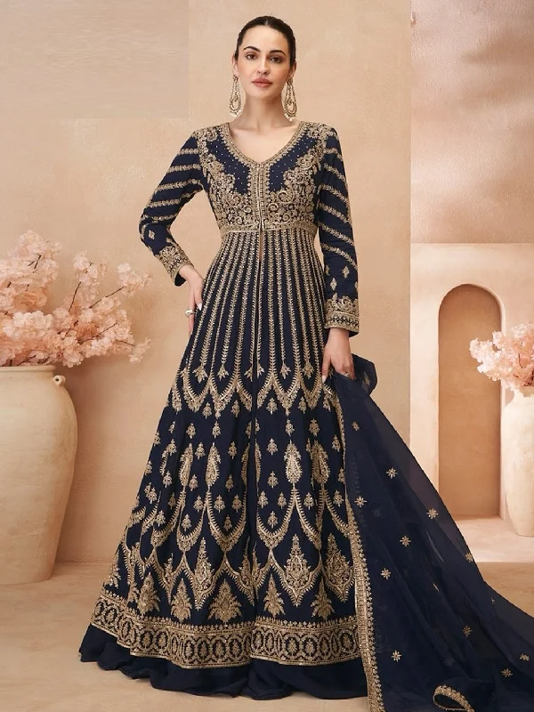 Chinon Silk- Anarkali Dress Tunics Sale discount