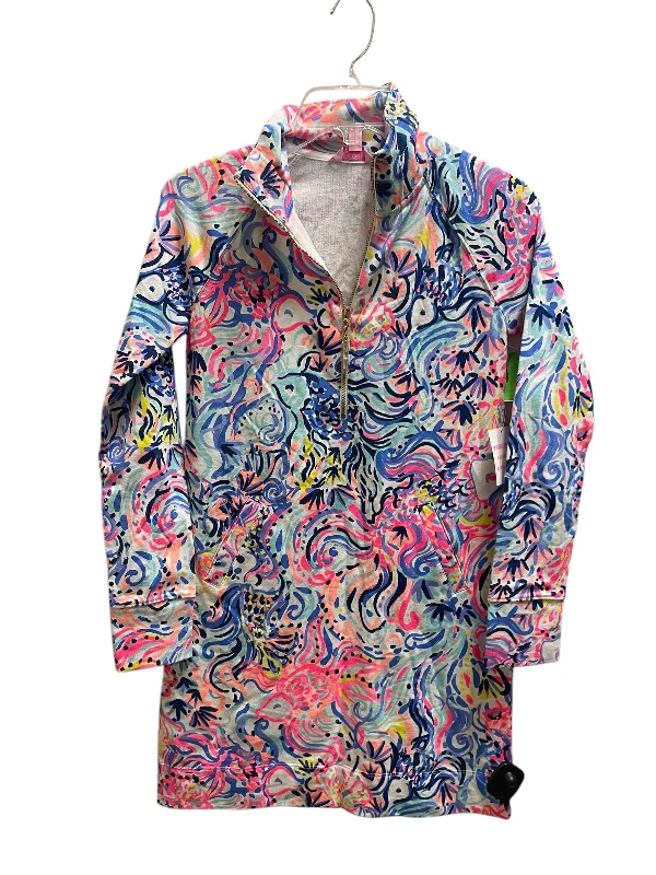 Dress Casual Midi By Lilly Pulitzer In Multi-colored, Size: Xxs Maxi Flowy Bohemian