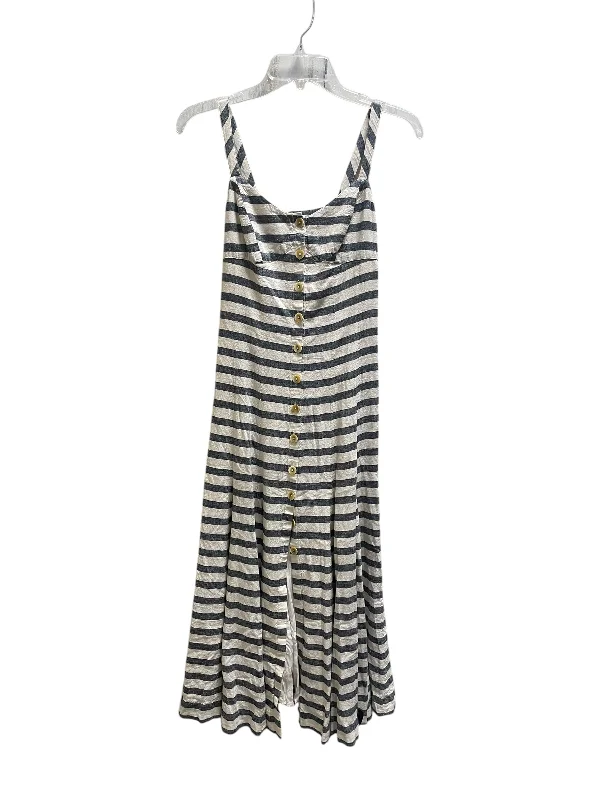 Dress Casual Maxi By Maeve In Striped Pattern, Size: 0 Tunics New arrival