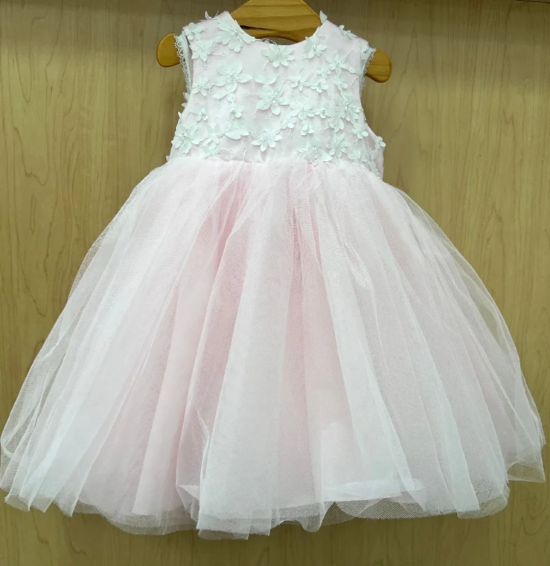 Sarah Louise 1st birthday pink and pink Party Dress Tunics Custom made