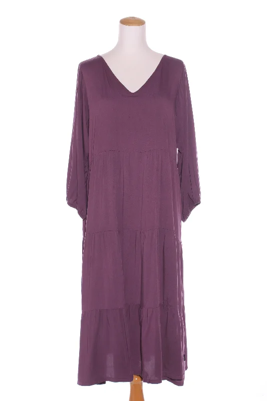 KILT (NZ) "Hollie" tiered dress! 14 Tunics Stylish modern