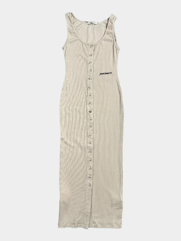 Long Ribbed Dress Tunics Long Elegant