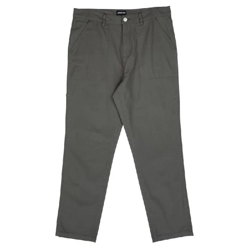 Santa Cruz Pant Addams - Grey Cozy Fitted Pants