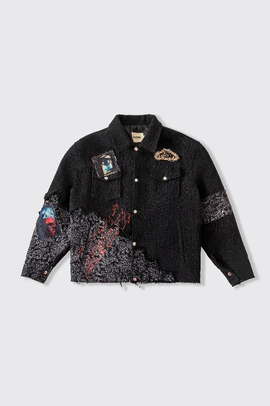 POETS JACKET VERSION 2 Zip Front Button Front Snap Front