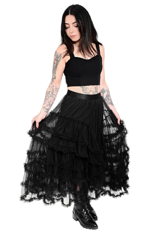 Jada Tulle Skirt seamless skirt comfort