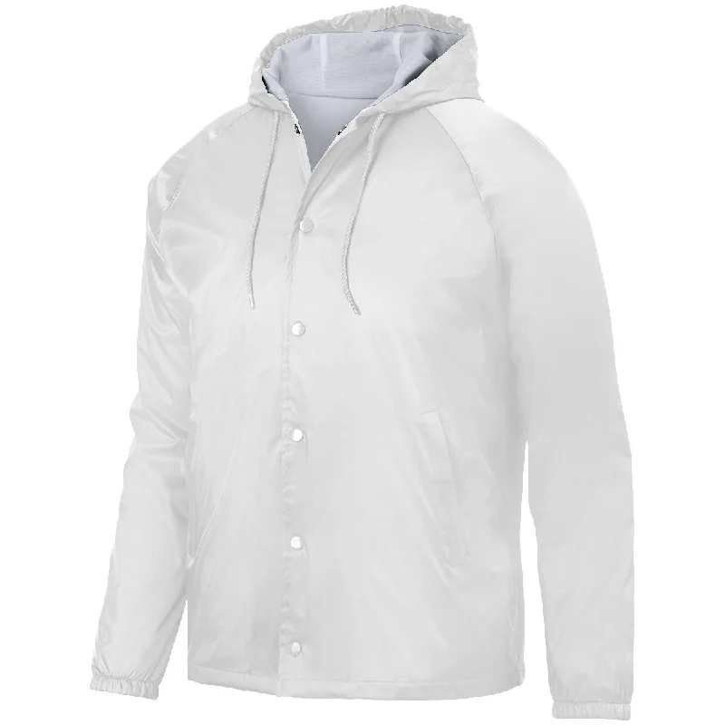 Hooded Coach's Jacket 3102 Knit Jacket Woven Jacket Fleece Jacket