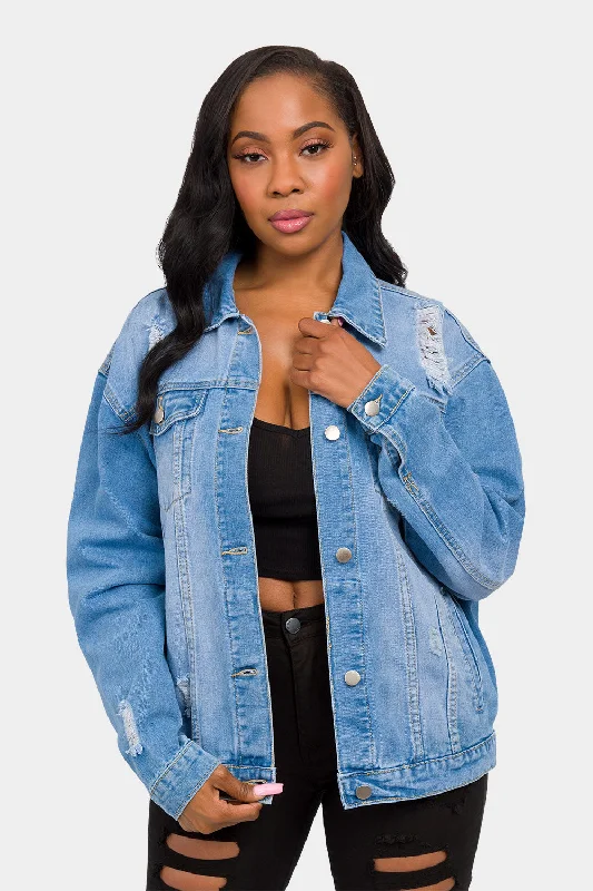 California Feels Denim Jacket Faux Fur Jacket Real Fur Jacket Shearling Jacket