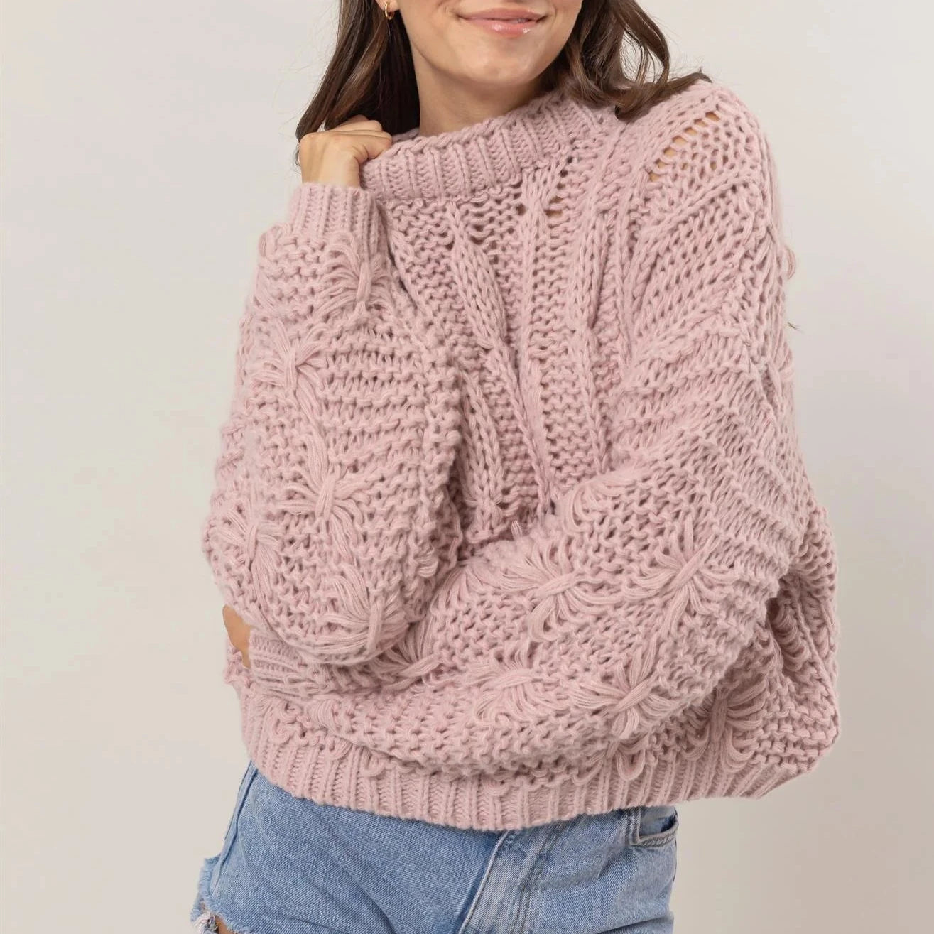 We're In Love Sweater Slim Fit Regular Fit Oversized