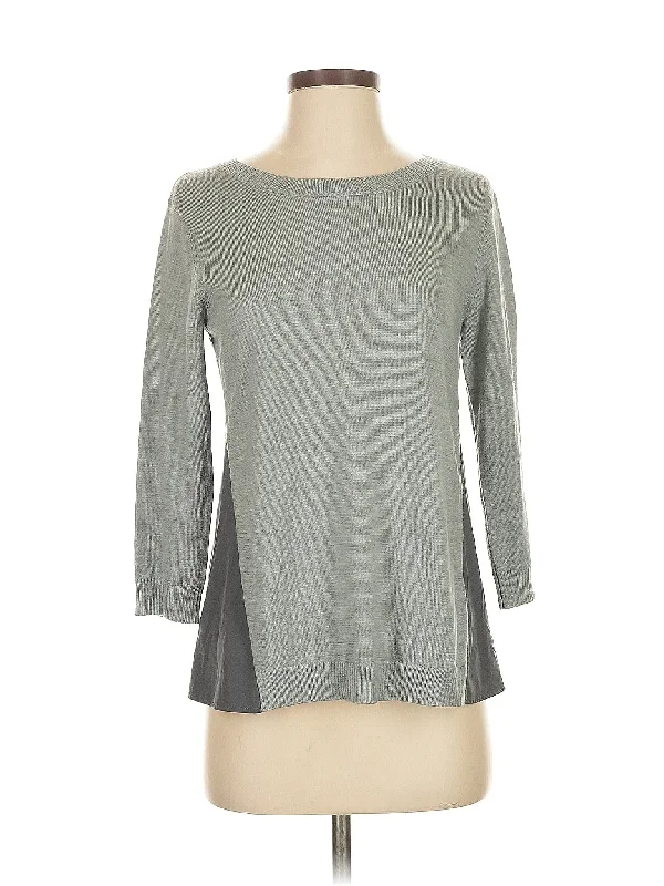 Wool Sweater Cashmere Blend Cotton Blend Poly Blend