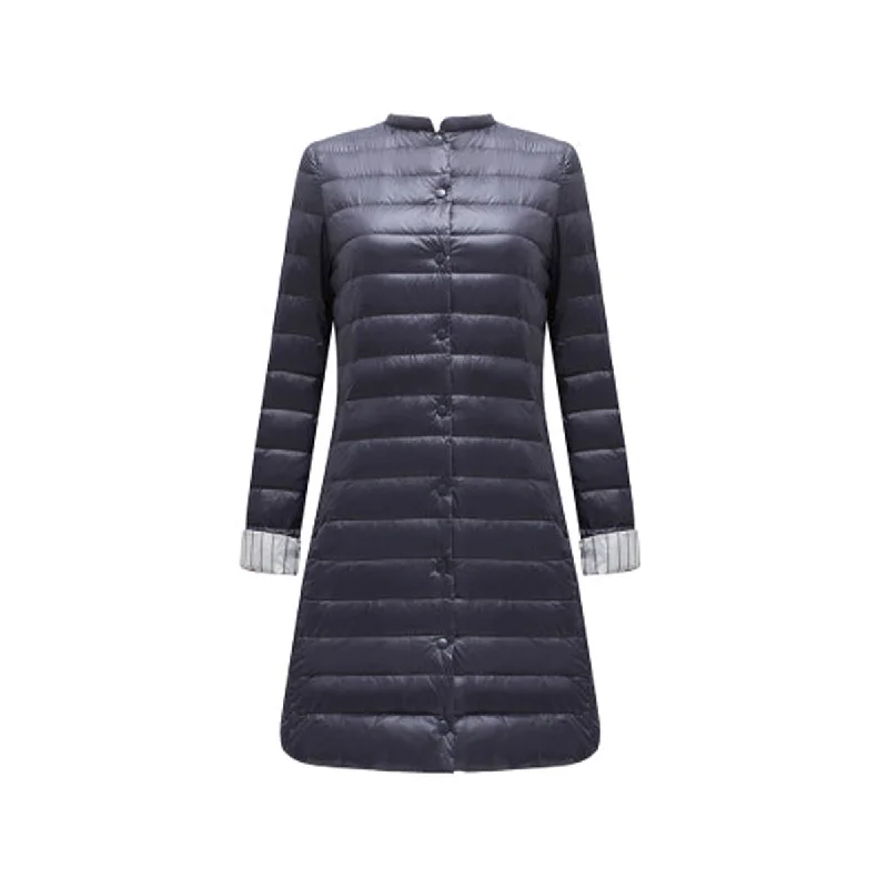 Duck Down Long Jacket Anorak Shell Jacket Lightweight Jacket