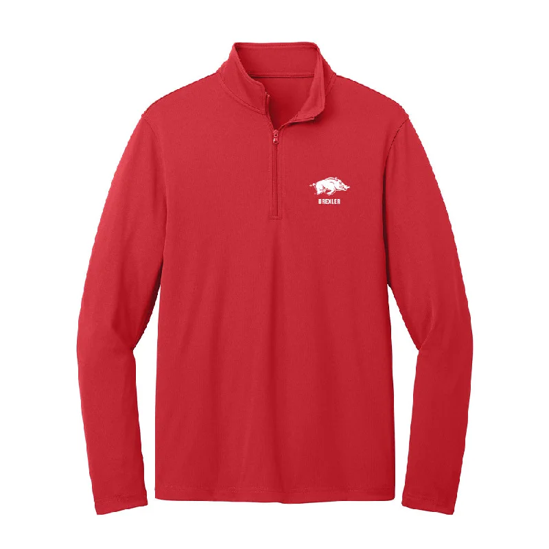 Arkansas - NCAA Women's Gymnastics : Grace Drexler - Lightweight Quarter Zip Jacket Nylon Jacket Polyester Jacket Spandex Jacket Arkansas - NCAA Women's Gymnastics : Grace Drexler - Lightweight Quarter Zip Jacket Nylon Jacket Polyester Jacket Spandex Jacket
