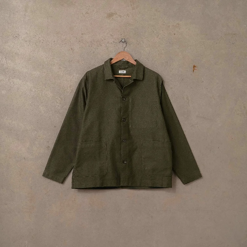 Moleskin Worker Jacket (Womens) Wool Jacket Cashmere Jacket Tweed Jacket