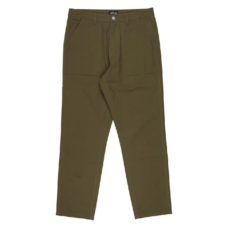 Santa Cruz Pant Addams - Sea Kelp Trendy Wide-Leg Pants