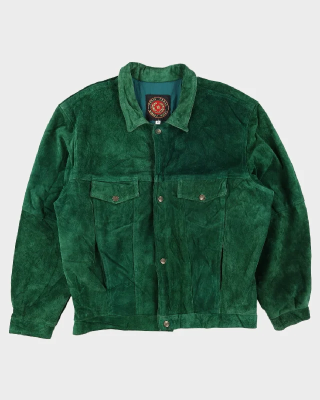 Vintage 80s Paris Texas Robert Krief Suede Jacket - L Ribbed Jacket Pleated Jacket Ruffled Jacket Vintage 80s Paris Texas Robert Krief Suede Jacket - L Ribbed Jacket Pleated Jacket Ruffled Jacket