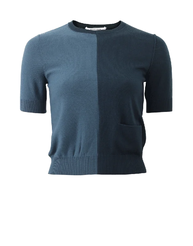 Bi-Color Sweater Anti-Pilling Anti-Shrink Durable