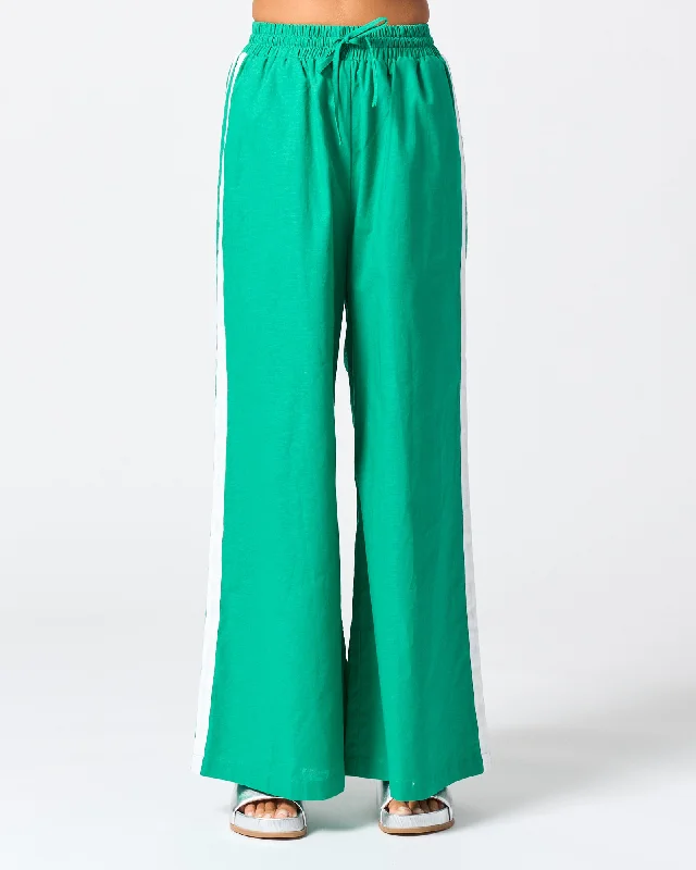 Vermont Pant - Green Warm Wool Trousers