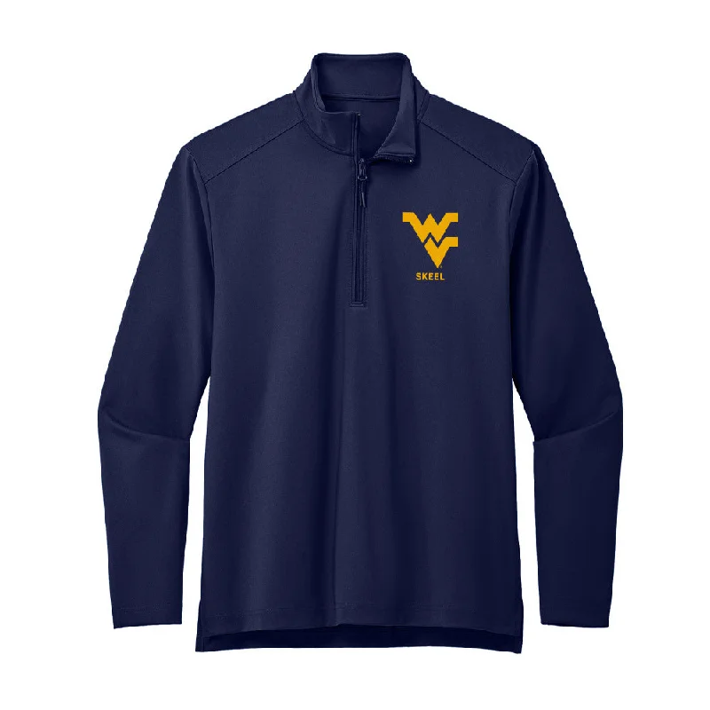 West Virginia - NCAA Women's Gymnastics : Kaelyn Skeel - Premium Quarter Zip Jacket Belted Jacket Elasticated Jacket Padded Jacket West Virginia - NCAA Women's Gymnastics : Kaelyn Skeel - Premium Quarter Zip Jacket Belted Jacket Elasticated Jacket Padded Jacket