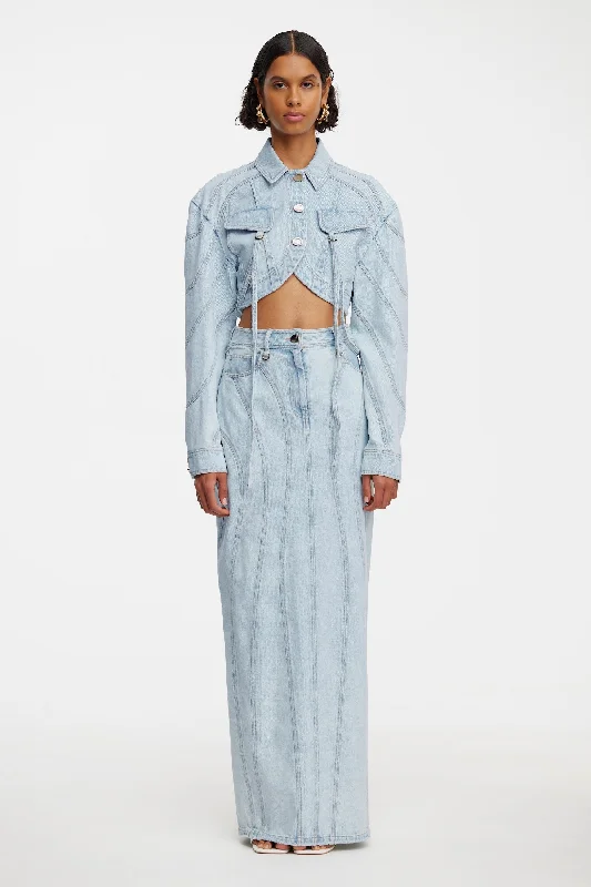 EAGLETON MAXI SKIRT lace skirt intricate