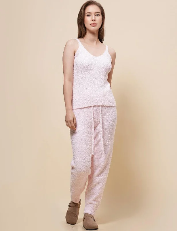 Ladies Sweater Vest and Pants 2PCS Lounge Wear SKST4931 Cotton Fabric Linen Fabric Terry Fabric Ladies Sweater Vest and Pants 2PCS Lounge Wear SKST4931 Cotton Fabric Linen Fabric Terry Fabric