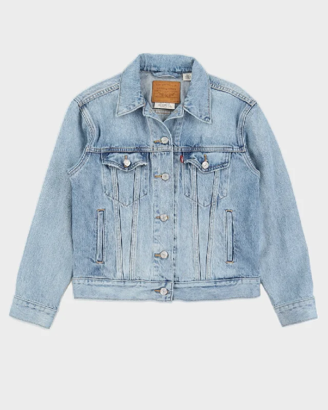 Levi's Big E Repro Denim Jacket  - S Nylon Fabric Polyester Fabric Spandex Fabric