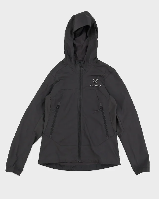 Arc'teryx Women's Black Waterproof Jacket - XS Snapped Jacket Toggled Jacket Drawstring Jacket