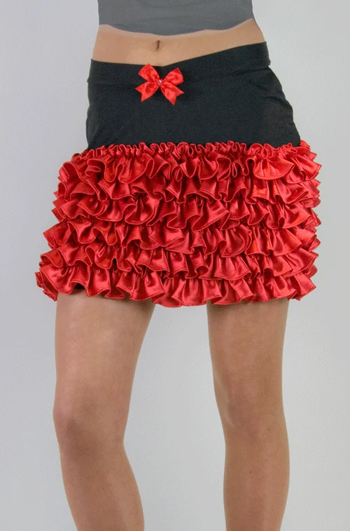 Black with Red