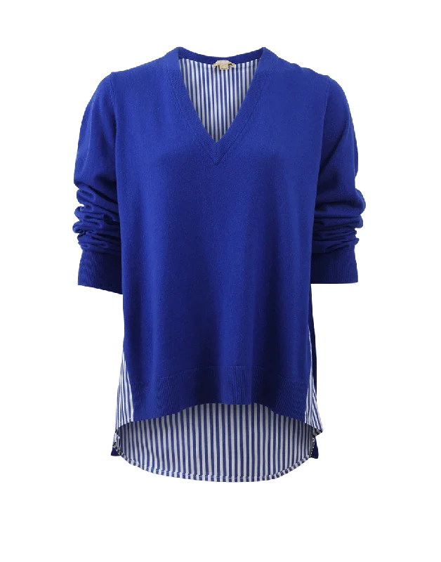Cashmere Contrast Sweater Machine Wash Dry Clean Hand Wash
