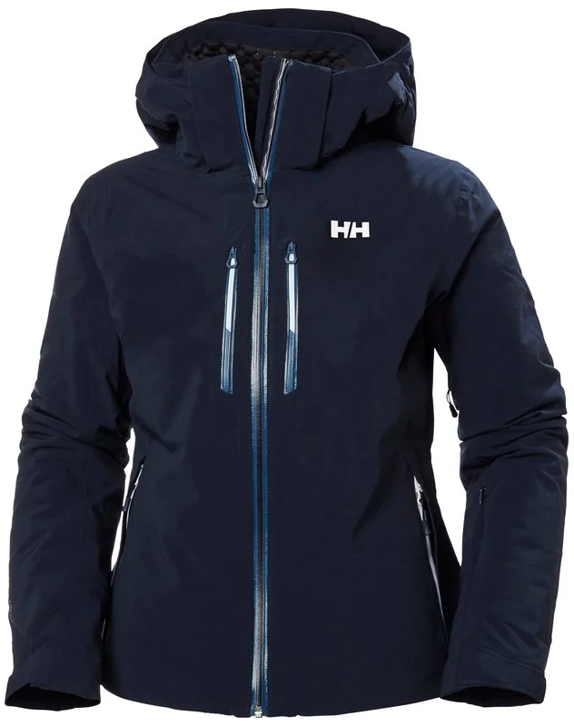 Alphelia LIFALOFT™ Ski Jacket - Navy Satin Fabric Silk Fabric Chiffon Fabric