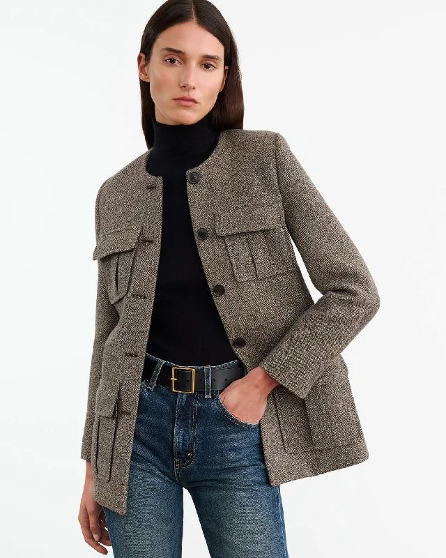 GABRIELLA JACKET Tailored Jacket Straight Jacket A-Line Jacket