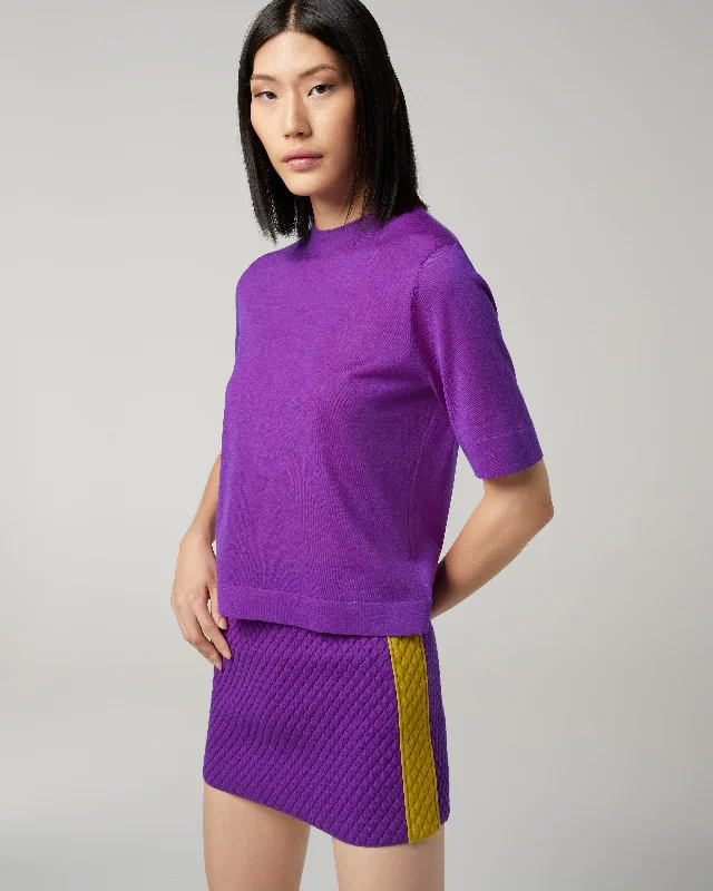 Patterned Mini Skirt low waist skirt