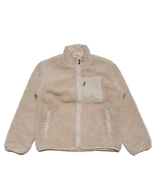 Stüssy Sherpa Reversible Jacket Natural Lace Jacket Ribbed Jacket Sequined Jacket