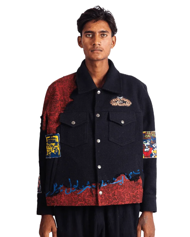 POETS JACKET V5 Chenille Fabric Brocade Fabric Lace Fabric