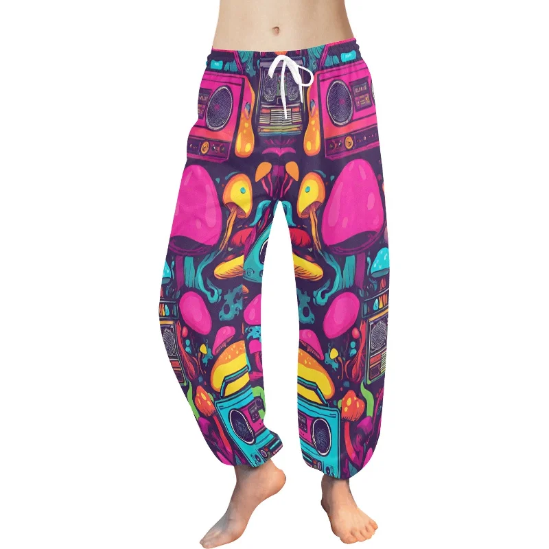 Fungi Beats Harem Pants Fashionable Tapered Leg Pants