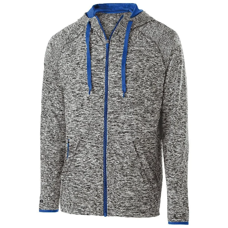 CARBON HEATHER/ROYAL