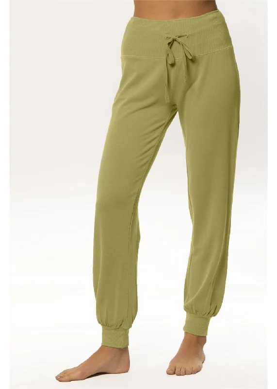 Amuse Society Eternity Knit Pant Stylish Paperbag Waist Pants