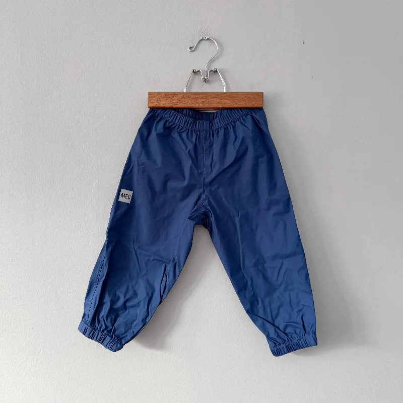 Mec / Navy rain pants / 24M Warm Wool Trousers