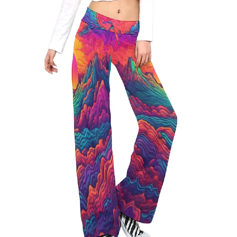 In The Clouds Pants Elegant High-Waist Pants