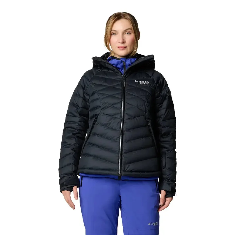 Roaring Fork™ II Down Jacket - Black Tiered Jacket Buttoned Jacket Zippered Jacket