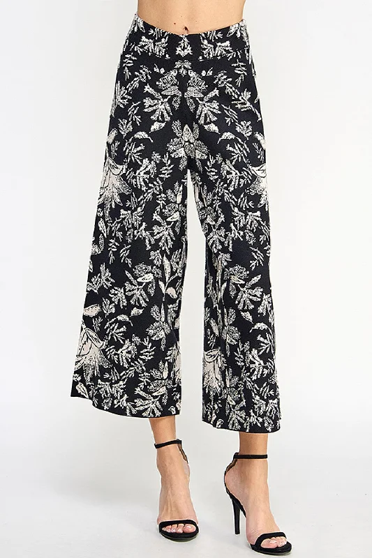Jacquard Sweater Pants Machine Wash Dry Clean Hand Wash