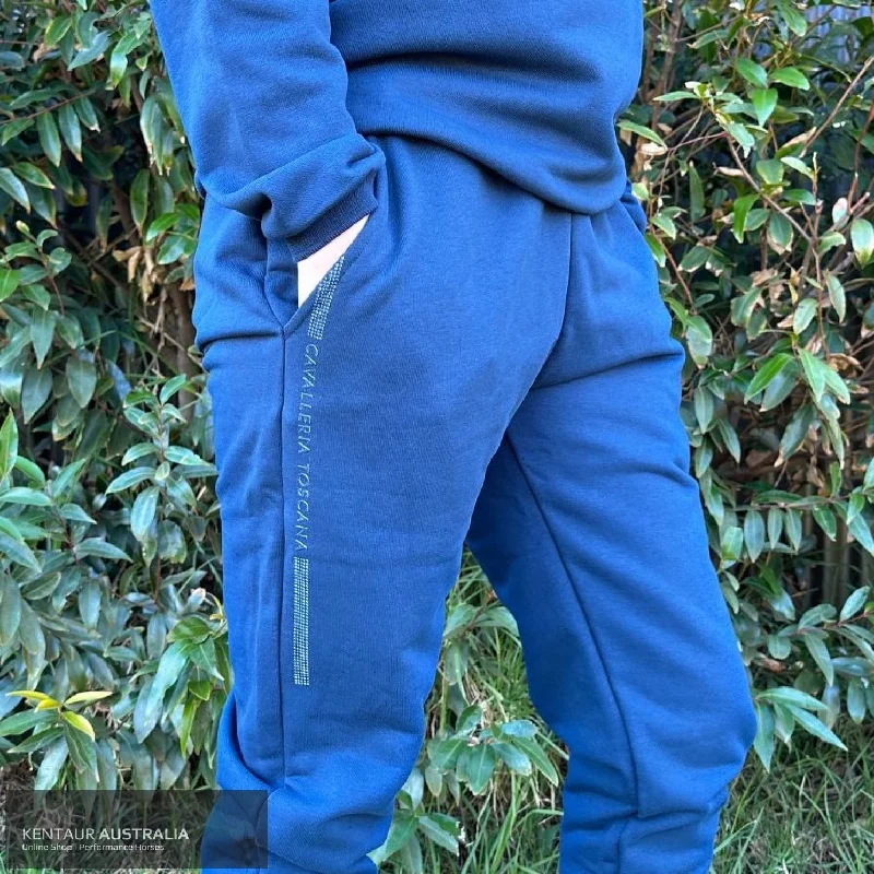 Cavalleria Toscana 'CT Embossed Print' Cotton Track Pants Formal Stretch Pants