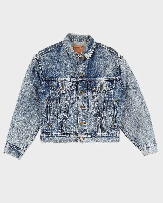 Vintage 80s Levi's Stonewash Denim Jacket - XS Tailored Jacket Straight Jacket A-Line Jacket Vintage 80s Levi's Stonewash Denim Jacket - XS Tailored Jacket Straight Jacket A-Line Jacket