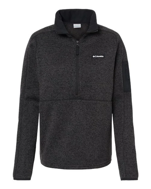Womens Sweater Weather Half Zip Soft Cozy Warm