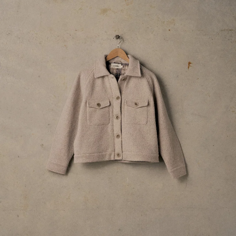Frost Wool Jacket Wool Jacket Cashmere Jacket Tweed Jacket