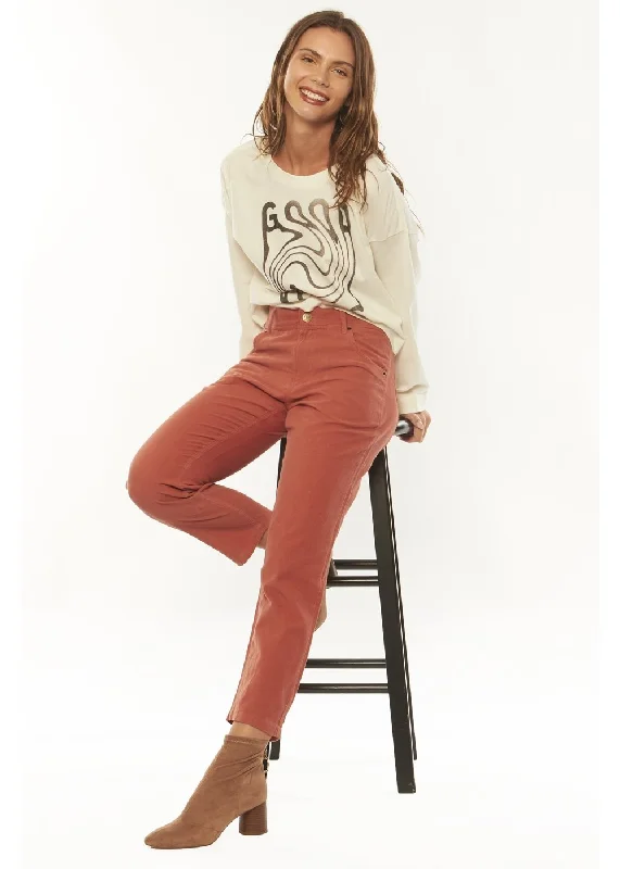Amuse Society Straight Leg Pant Soft Stretch Leggings