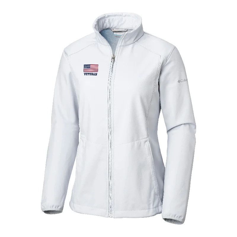 Veteran Women's Columbia Kruser Ridge Jacket* Knit Fabric Woven Fabric Fleece Fabric Veteran Women's Columbia Kruser Ridge Jacket* Knit Fabric Woven Fabric Fleece Fabric
