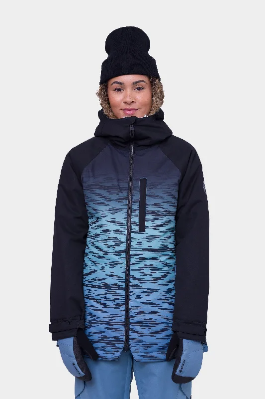 686 Women's Dream Insulated Jacket Toggled Jacket Drawstring Jacket Belted Jacket