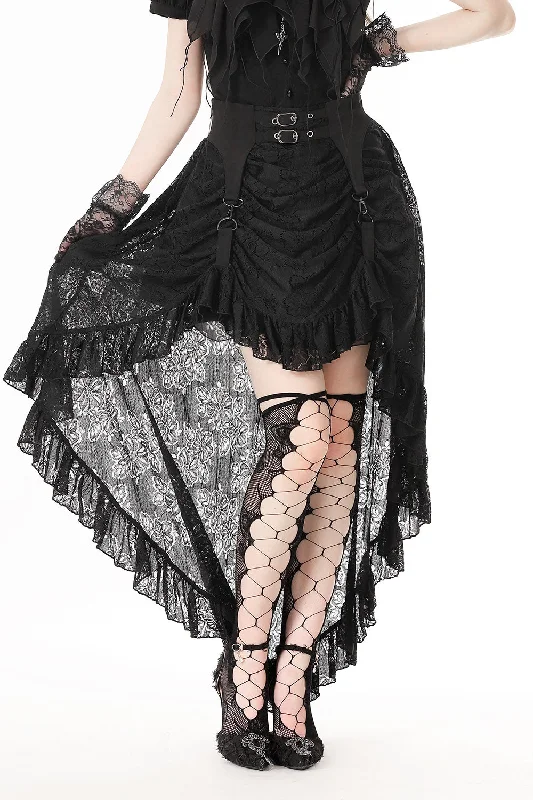 Victorian Gloom Harness Bustle Skirt mini skirt trendy